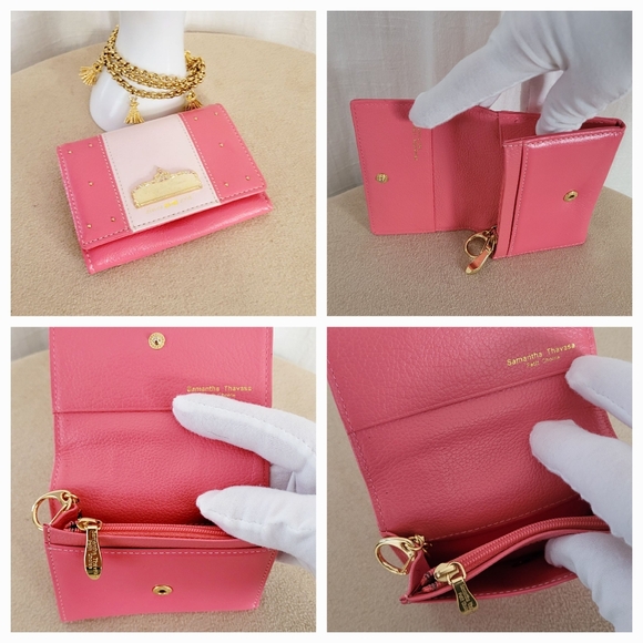 Samantha Thavasa Pink and Gold Wallet - Picture 3 of 9